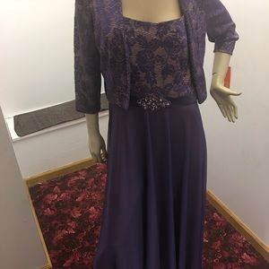 Brand new with tags Purple Nox mother of the bride